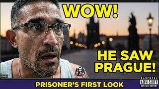 AFTER 16 YEARS IN PRISON -DAVID A WINDOW TO THE OUTSIDE WORLD VIA GTL VIDEO VISIT - VISITING PRAGUE