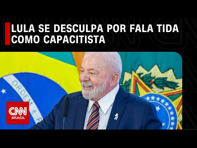 Lula pede desculpas sobre fala em que diz que pessoas com transtornos ...