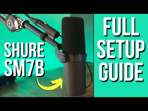 Shure SM7B – Micro de studio dynamique cardioïde - Vidéo 3