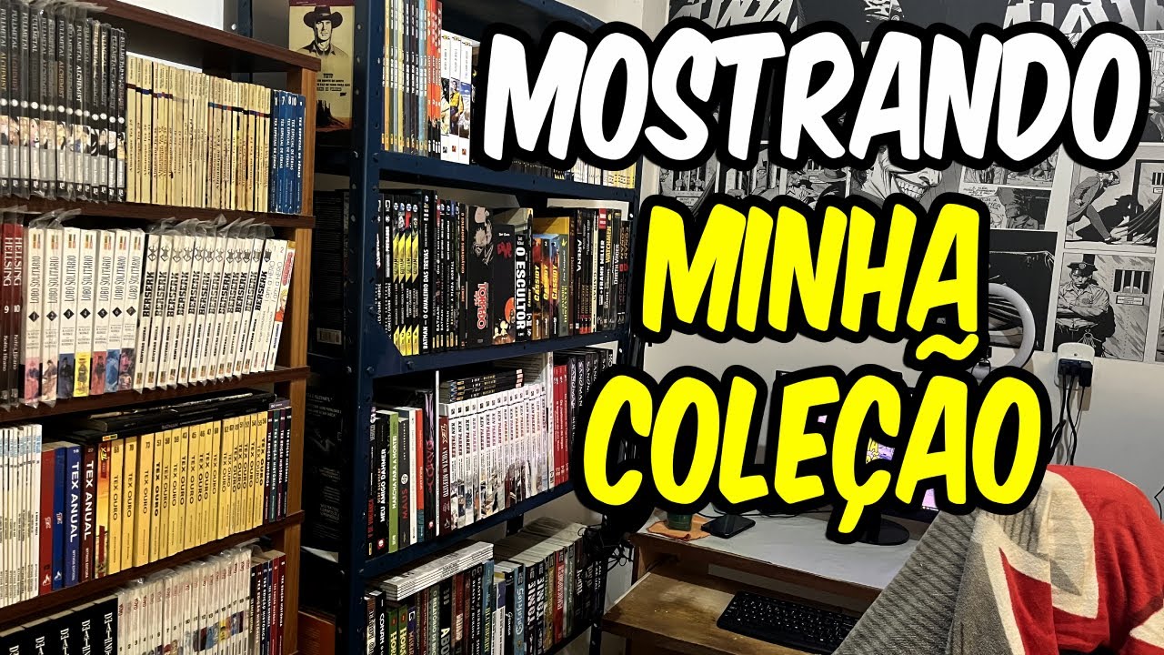 MOSTRANDO MINHA COLEÇÃO DE QUADRINHOS 2024