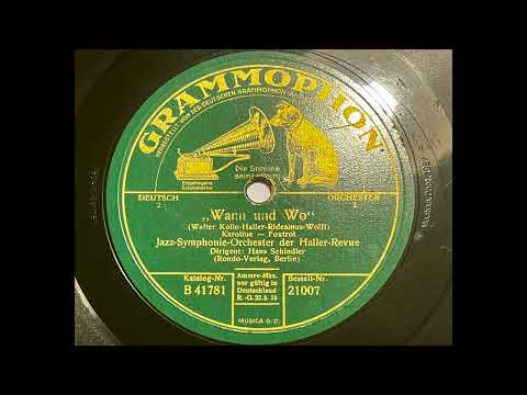 Hans Schindler & das Jazz Orchester der Haller Revue - Komm ins Grüne Karoline