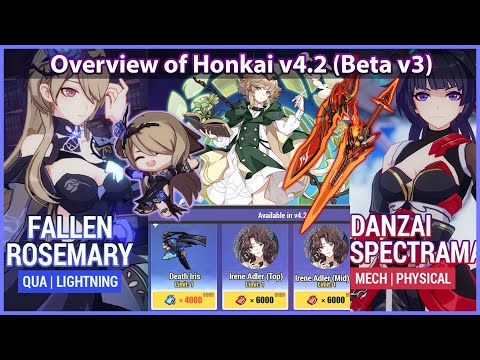 Honkai v4.2 Overview - New Content Gameplay (CN beta v3)