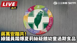 綠議員踢爆夏莉絲疑餵幼童過期食品