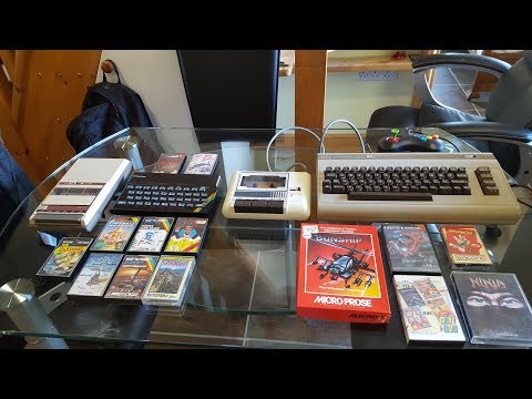 The ZX Spectrum Vs The Commodore C64 - the original computer war!