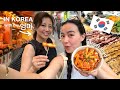 Eating The BEST KOREAN STREET FOOD With My MOM ️ ࣪ Her Fav Foods
