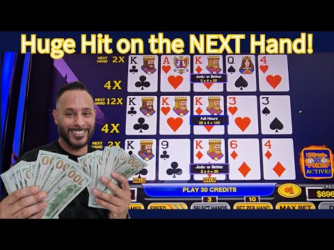 😱 How did I catch this JACKPOT #videopoker #casino #gambling #lasvegas #jackpot #poker #handpay 