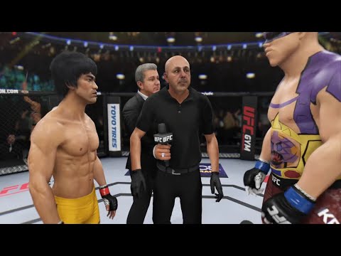 Bruce Lee vs. Mutant Krang (EA sports UFC 3)