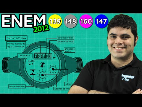 ENEM 2012 Mathematics #12 - Decimal Number System and Units of Measurement