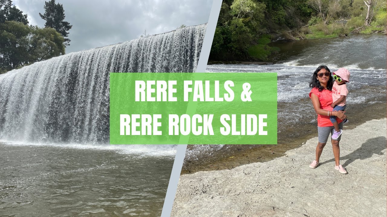 Exploring Rere Water Falls & Rere Rockslide New Zealand's Only Natural Rock Slide at Gisborne NZ