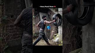 Heavy Punch Power 🥊 #mma