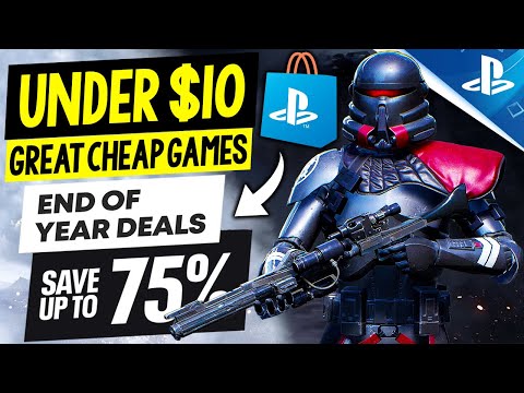 12 AWESOME PSN Game Deals UNDER $10! Great CHEAP PS4/PS5 Games to Buy! End Of Year Deals Sale 2023