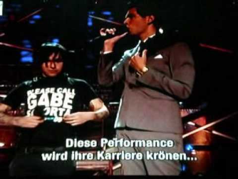 cobra starship and gabe saporta with pete wentz at the vmas 2009