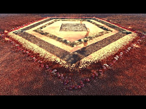 2,000,000 Orc Warriors attack MODERN ARMY & Musketeer - Epic Battle Simulator 2 - UEBS 2