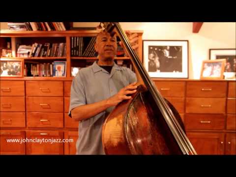 John Clayton's Bass Tips #7:  Pressing Firmly With Your Left Hand