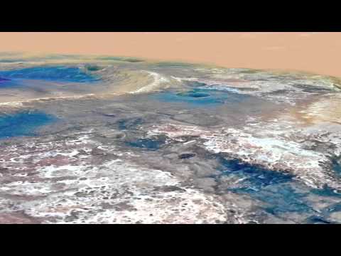 Mars: Movie in 3D - "Flight over Mawrth Vallis" from 2008
