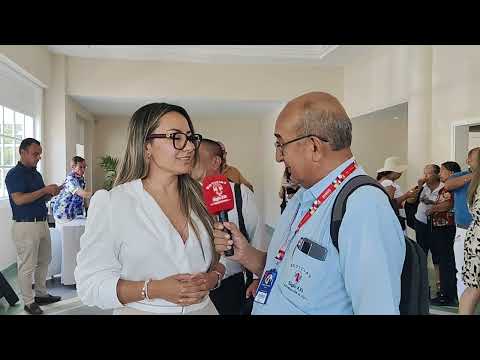 Dra. Adriana Tinjacá Secretaria de salud Cundinamarca. 100 dias del Hospital San Rafael de Girardot 