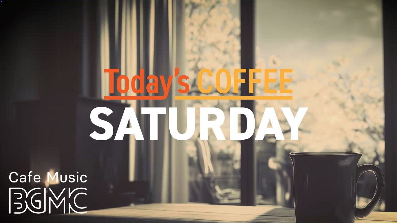SATURDAY COFFEE: Calm Spring Café Jazz ☕ Gentle Piano & Guitar for Relax & Ease
