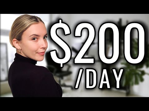 trying to make $200/day from NOTHING
