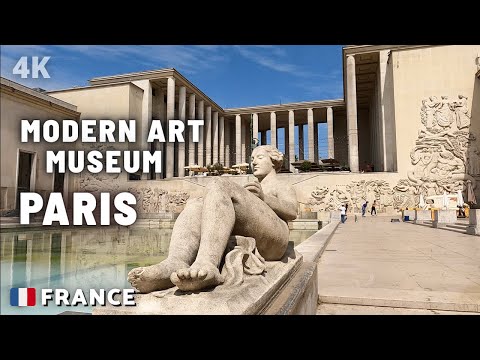 [4K] MUSEU DE ARTE MODERNA, PALAIS DE TOKYO - PARIS | FRANÇA