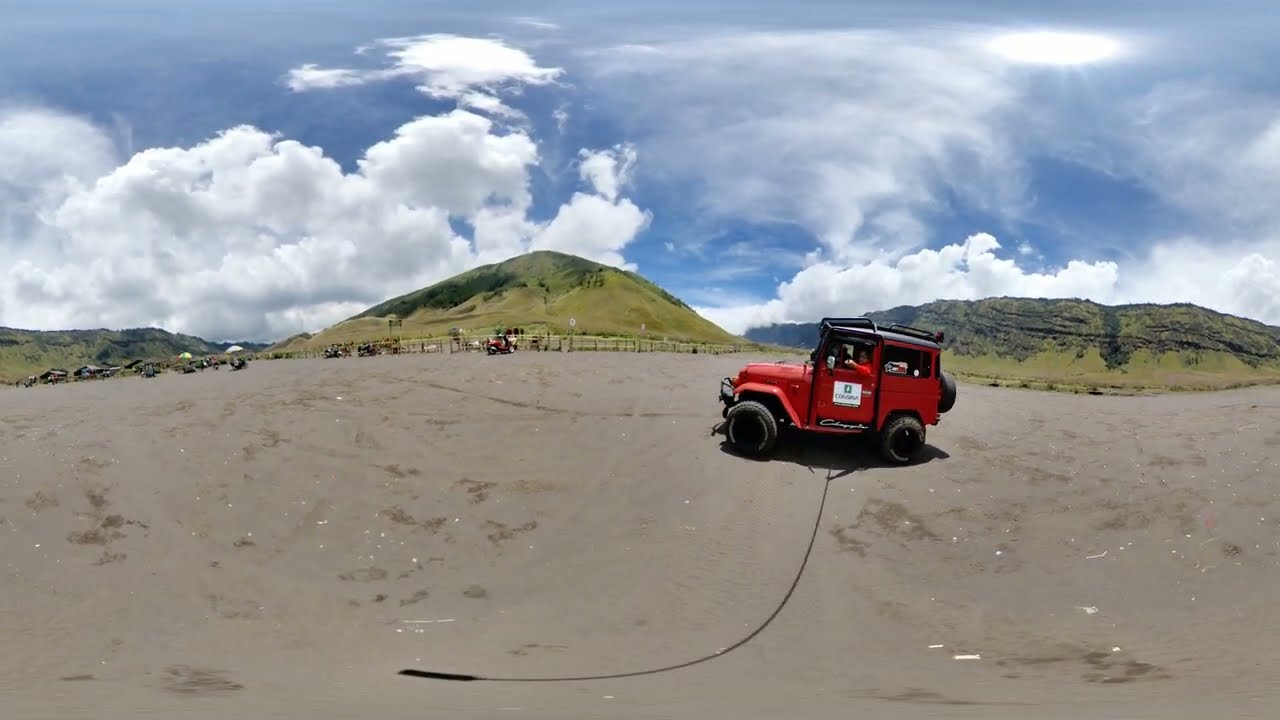Mount Bromo , East Java, Indonesia 360VR Ep06 : Wheelwego360°