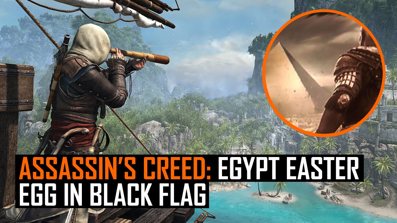 Assassins Creed Egypt Easter Egg In AC: Black Flag - YouTube