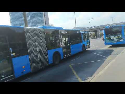 MERCEDES CONECTO G NCA-511 ARRIVA BUS Kft. pótol az 1 villamos pótlón