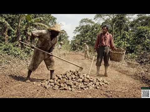 Como construíram uma estrada gigantesca em 1865 usando técnicas do século XIX