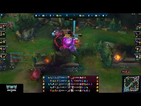 🔹[FCB] Whiteknight🔹[JMGG] D -VS- 🔸[RBL] Bean - LoL Ranked Replay