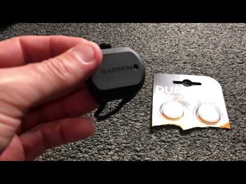 Garmin Speed sensor, change battery?