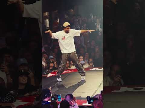 Majid having mad fun at JOAT 2025 Hip Hop Final round against Rochka 💯