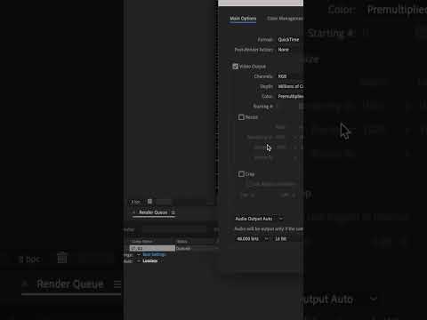 How to Export With a Transparent Background in After Effects