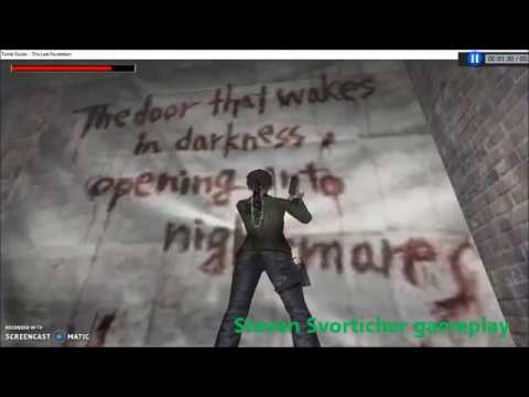 TRLE (43) Silent Hill level 04 The Hotel walkthrough