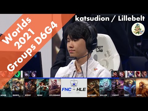 FNC(Hylissang ラカン) VS HLE(Chovy ルブラン) D6G4 ハイライト Group C - Worlds 2021 Group Stage by YAMA