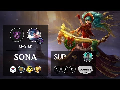 Sona Support vs Karma - KR Master Patch 9.17