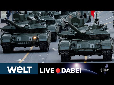 RUSSLAND: Putins Parade in Moskau! Gedenken an Sieg über Hitler vor 80 Jahren I WELT LIVE DABEI