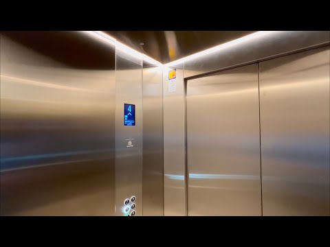 2020 ThyssenKrupp MRL Traction Elevators @ Hangar 5, Bromma, Sweden.