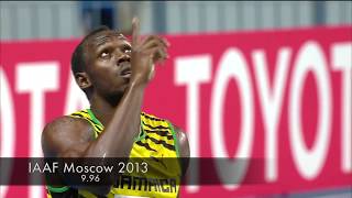 ウサインボルトの衝撃的なレース７選陸上100m編　/ Usain bolt of best