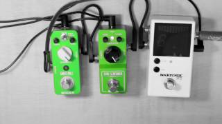 Video thumbnail for Ibanez Tubescreamer Mini vs. Mooer Green Mile (New)(HD) by Made by Miike