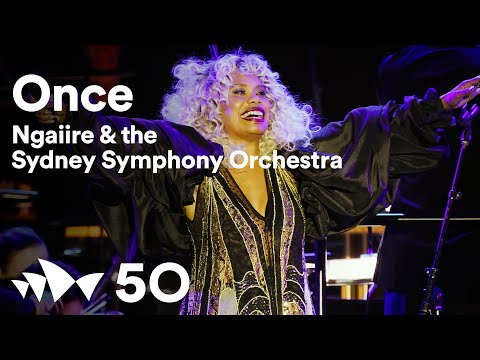 Ngaiire and the Sydney Symphony Orchestra performs “Once” | Live at Sydney Opera House