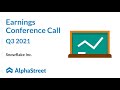 SNOW Stock Snowflake Q3 2021 Earnings Call