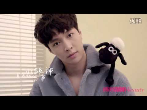 151203 Zhang Yixing Lay @ Cosmopolitan Beauty Bible Dec 2015 BTS