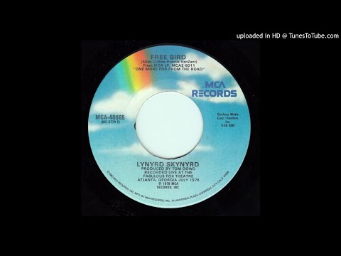 Lynyrd Skynyrd, Freebird, edited 45 rpm version