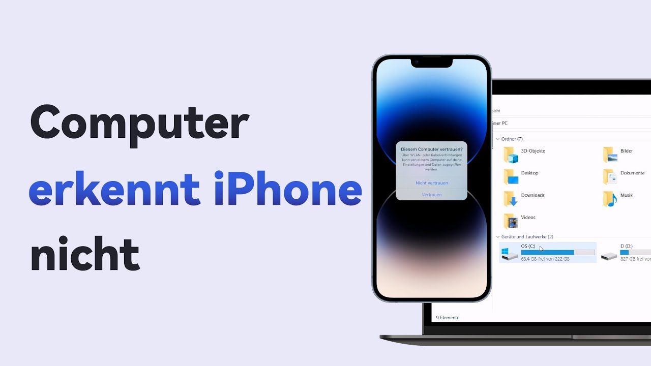 Computer erkennt iPhone nicht