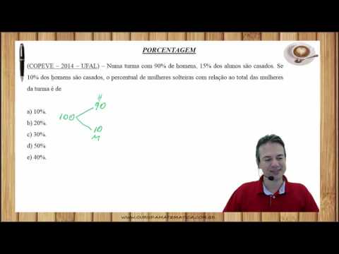 E0070 - COPEVE/UFAL - 2014 - UFAL - PORCENTAGEM (www.gurudamatematica.com.br)