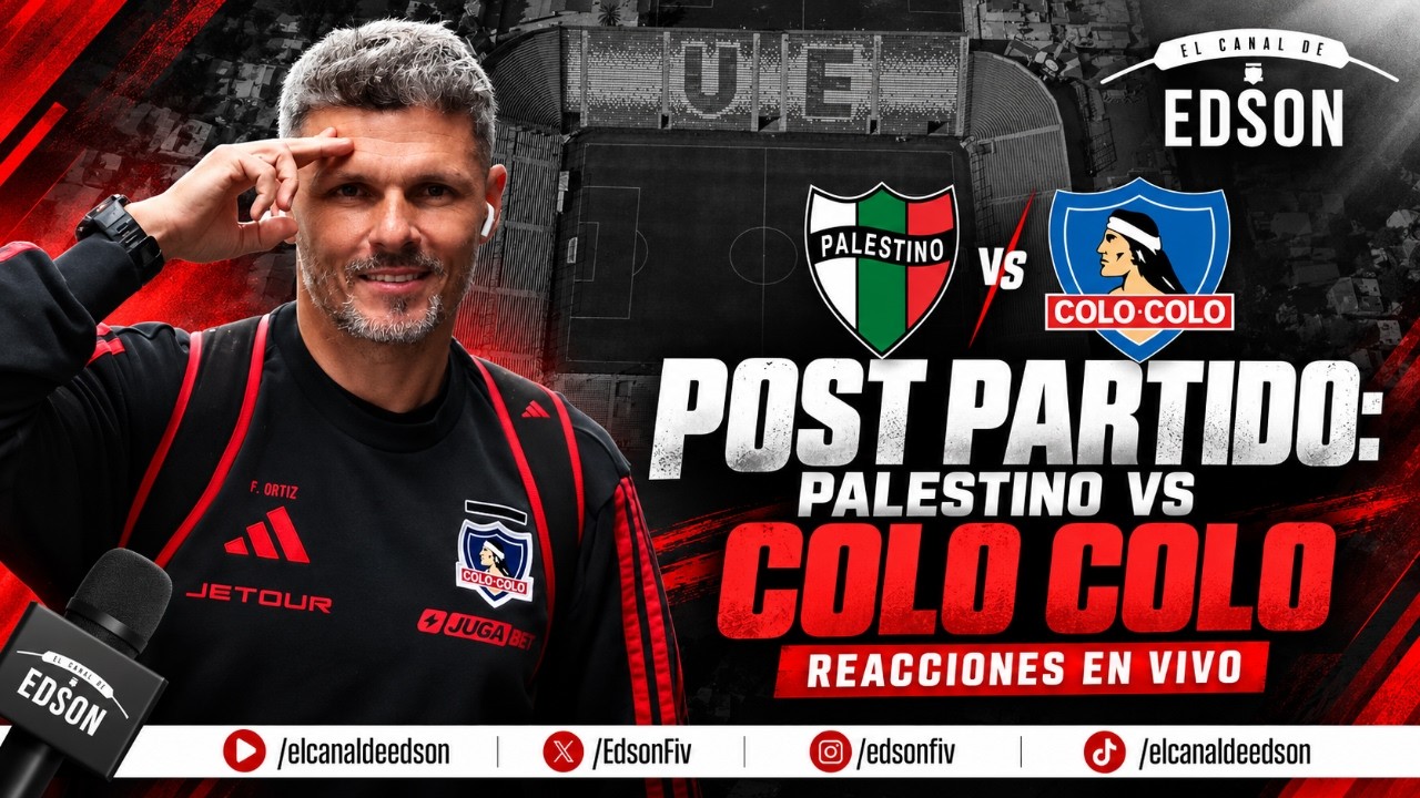 ⚪⚫ POST PARTIDO: PALESTINO VS COLO COLO | EN VIVO DESDE SANTA LAURA ⚪⚫