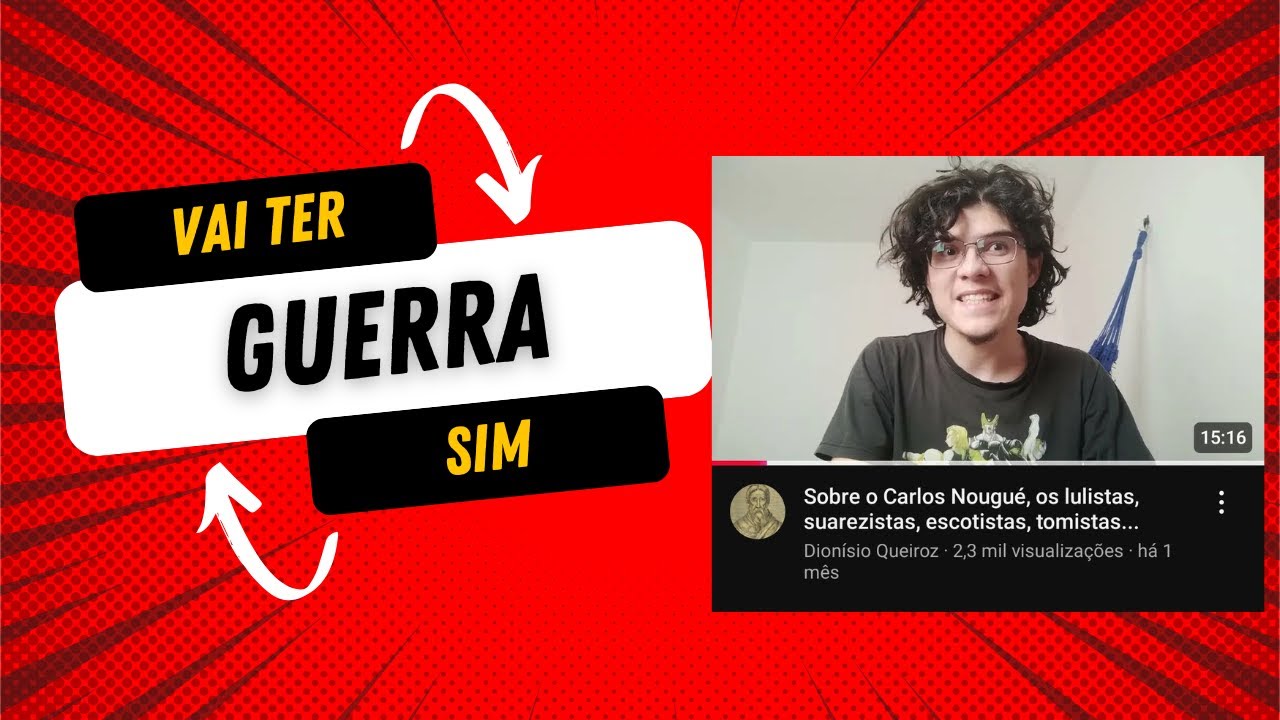 EXPLICANDO A GUERRA AO TOMISMO PARA DIONÍSIO QUEIROZ | Fugita reage