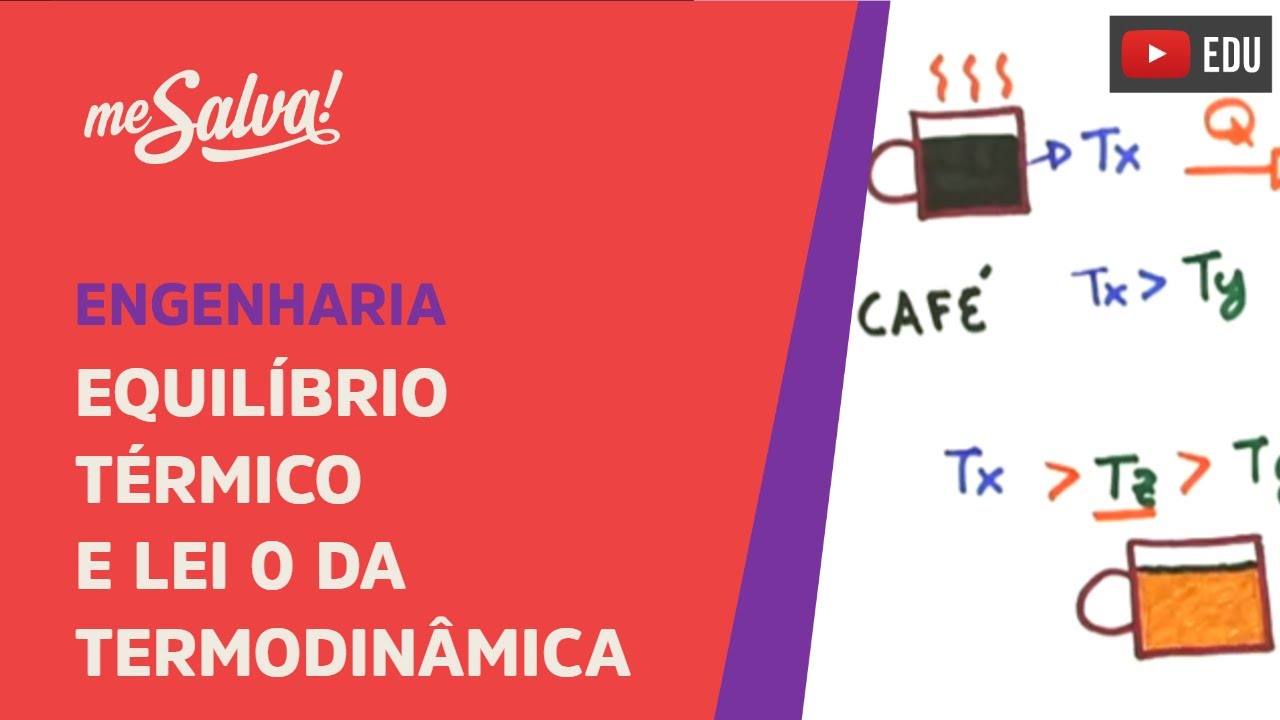 Me Salva! BPLT02 - Equilíbrio Térmico e Lei 0 da Termodinâmica - Termodinâmica e Gases