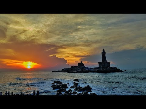 क्षितिज के संगम पर जादू: कन्याकुमारी का अविस्मरणीय सूर्योदय और सूर्यास्त