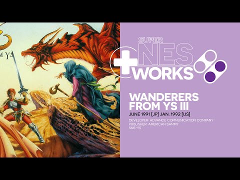 Wand'ring allowed: Ys III - Wanderers from Ys | Super NES Works 30