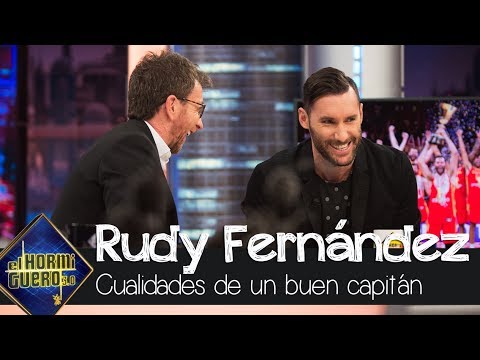 Rudy Fernández cuenta las cualidades que tiene que tener un buen capitán - El Hormiguero 3.0